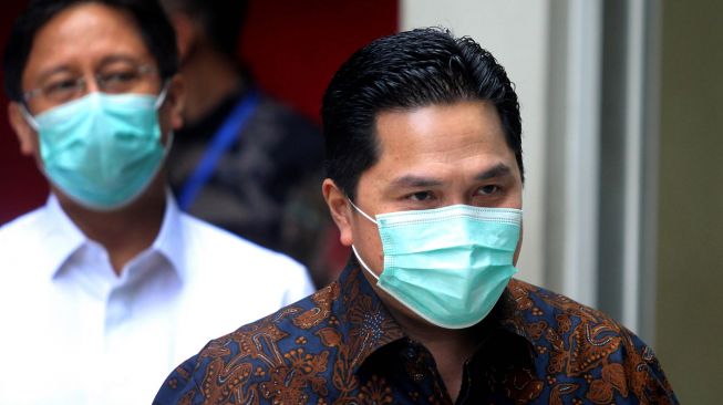 Erick Thohir: Vaksin Merah Putih Baru Tersedia di 2022