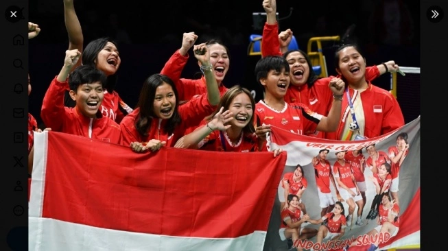 Tim Thomas dan Uber Indonesia Kompak Melaju ke Final