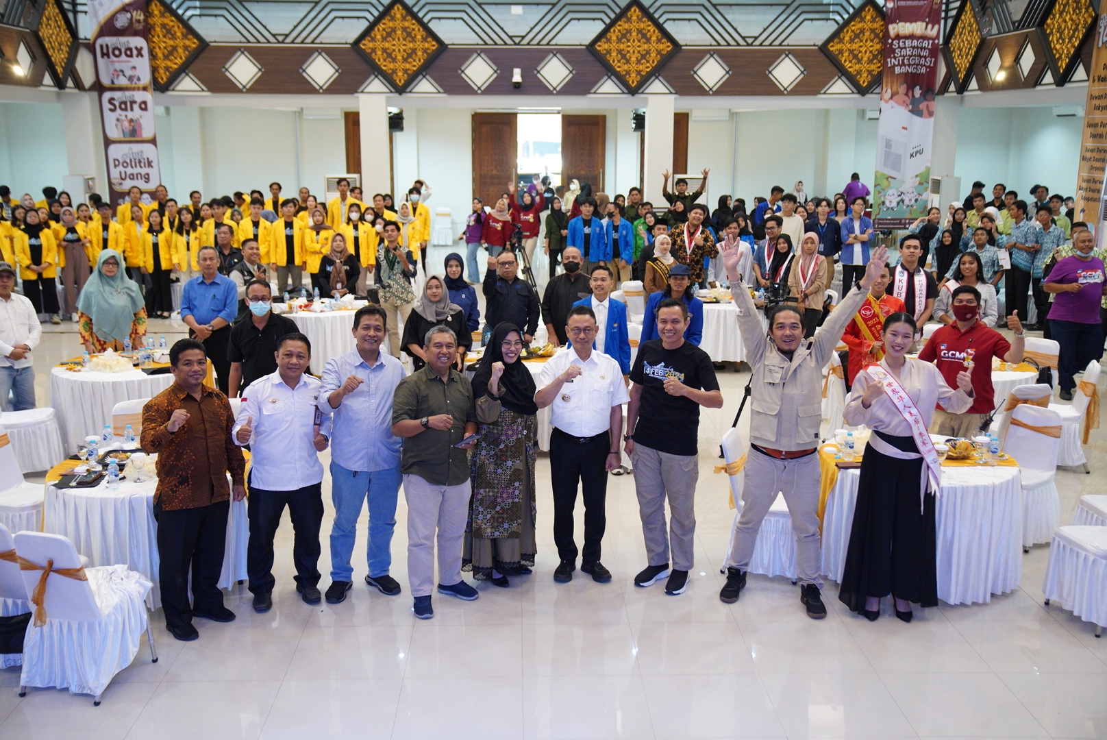 Seminar Gerakan Cerdas Memilih, Wako Pontianak: Pemuda Harus Pertajam Wawasan Politik