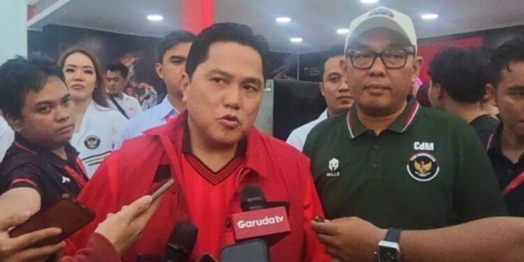 Lolos Piala Asia U-20, Erick Thohir Bidik Langkah Garuda Muda ke Piala Dunia
