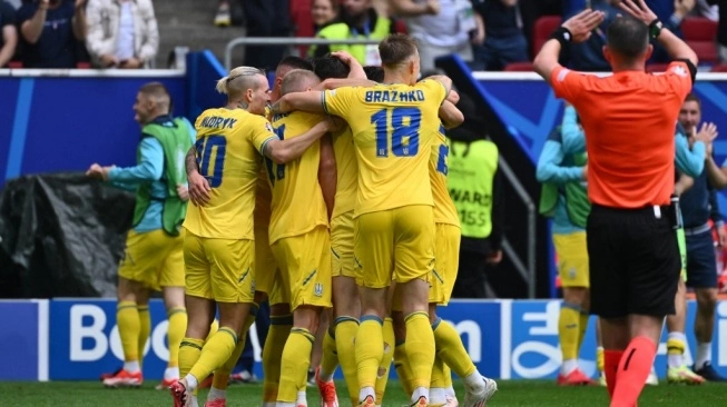 Euro 2024: Ukraina Hajar Slovakia 2-1, Persaingan Grup E Semakin Panas
