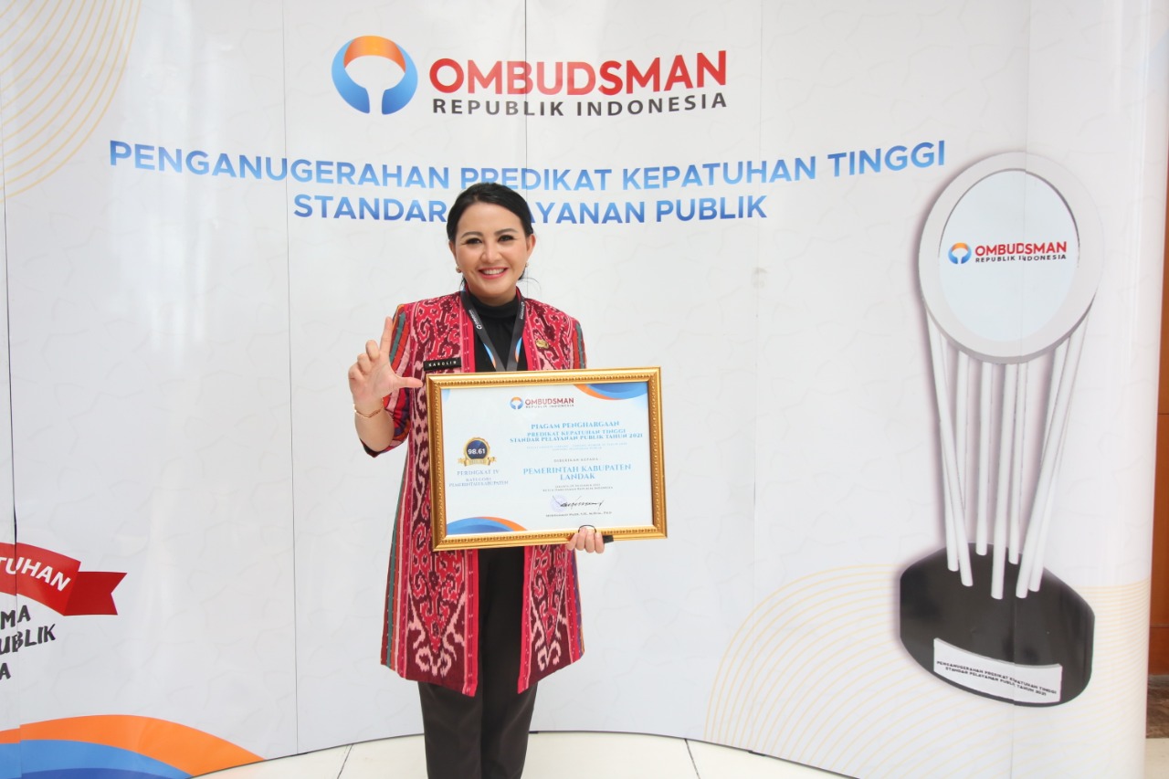 Ombudsman RI Perwakilan Kalbar Apresiasi Prestasi Pemkab Landak