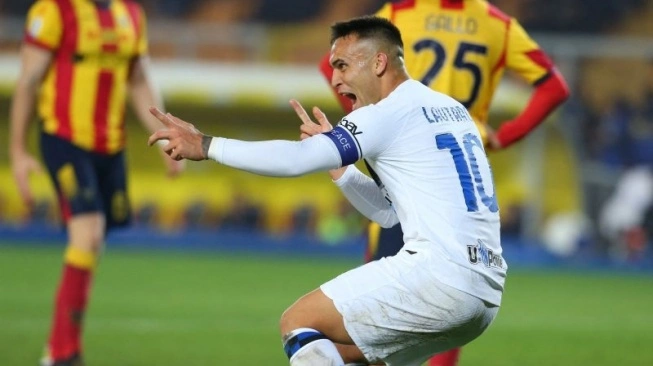 Liga Italia: Inter Milan Gasak Lecce 4-0, Lautaro Martinez Cetak Brace