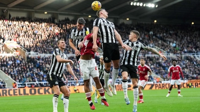 Liga Inggris: Newcastle Dipecundangi Nottingham Forest 1-3