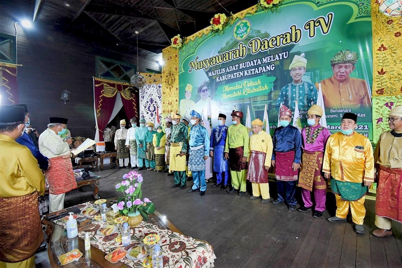 Musda ke IV MABM Ketapang, Wabup: Pelestarian dan Pengembangan Budaya Merupakan Tanggungjawab Bersama