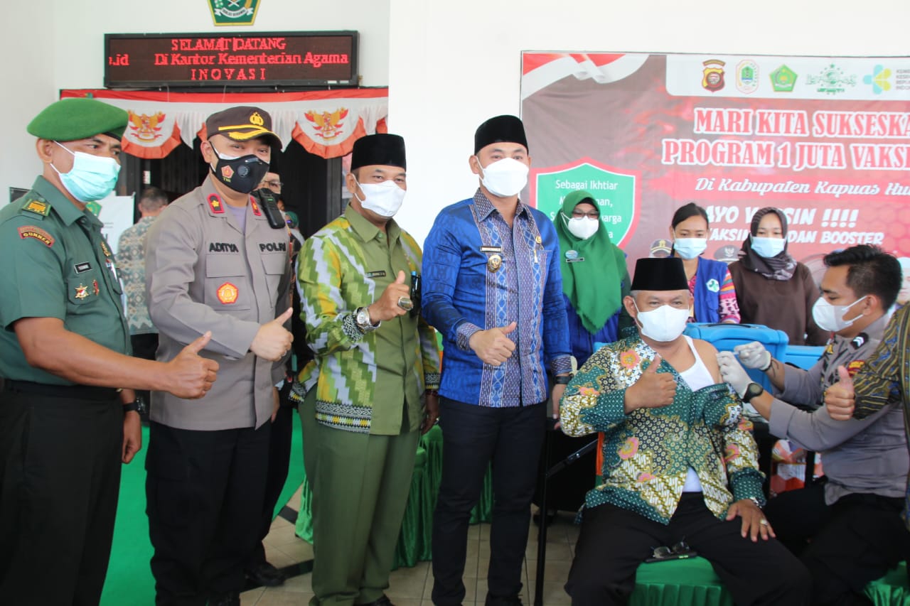 Jelang Idul Fitri, Kapuas Hulu Galakkan Gerakan Satu Juta Vaksin
