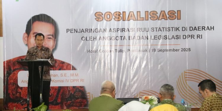 Era Big Data, RUU Statistik Harus Adaptif: Sosialisasi di Pontianak Himpun Masukan Daerah