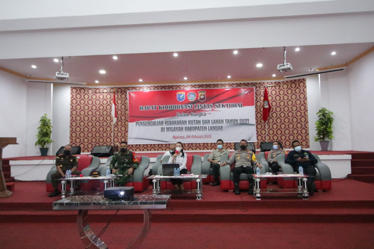 Rakor Lintas Sektoral Pengendalian Karhutla, Bupati Karolin: Aturan Mainnya Masih Sama, Sesuai Arahan Presiden!