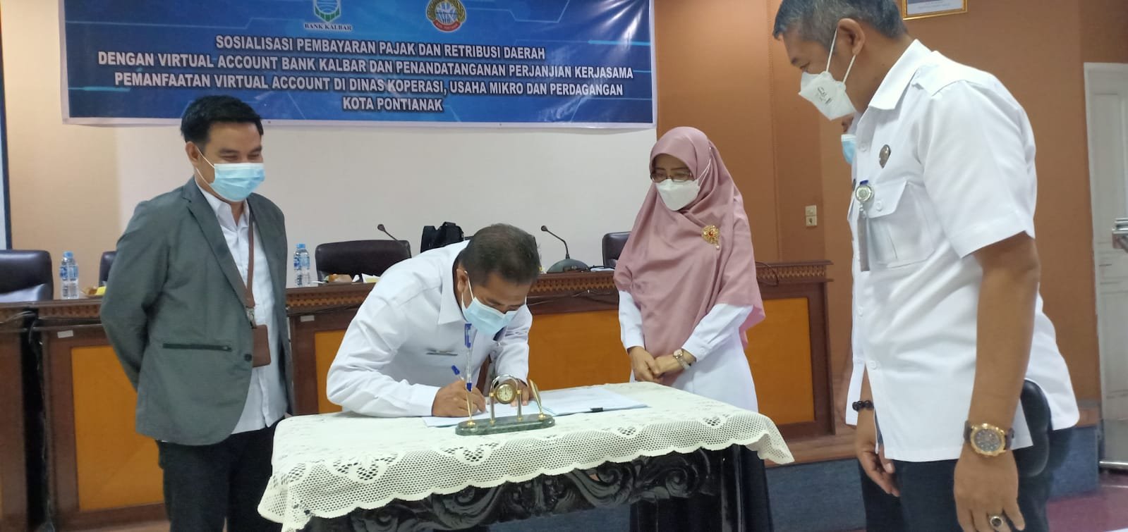 Bayar Retribusi Kios di Pontianak Sekarang Cukup Lewat Virtual Account