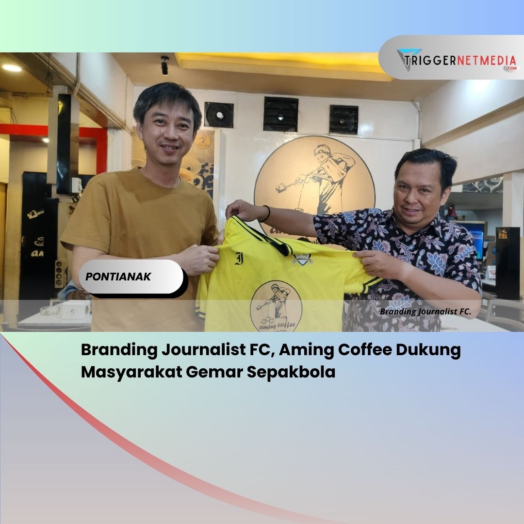 Branding Journalist FC, Aming Coffee Dukung Masyarakat Gemar Sepakbola
