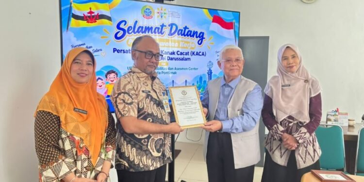 KACA Brunei Darussalam Dalami Layanan Disabilitas di UPT LDAC Pontianak