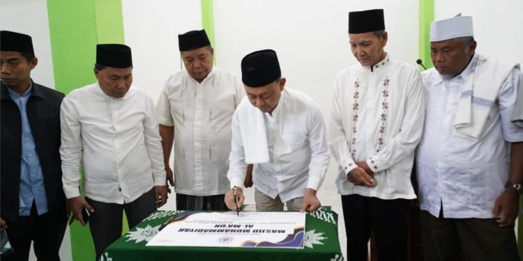 Wali Kota Pontianak Resmikan Masjid Al Ma’un di Panti Asuhan Tunas Melati