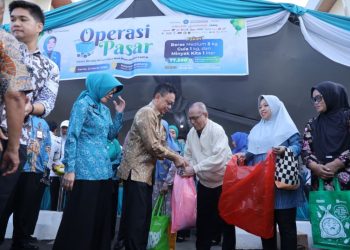 Pasar Murah PKK Pontianak Bantu Kader Posyandu Penuhi Kebutuhan Jelang Lebaran