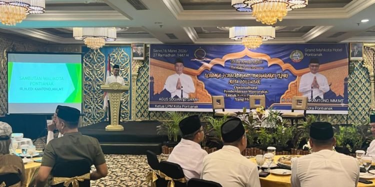 Wali Kota Pontianak Minta Peran LPM Diperkuat dalam Pembangunan Daerah