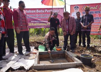 Rumah Radakng Samilik Dibangun, Pemkot Dorong Harmoni Sosial Budaya