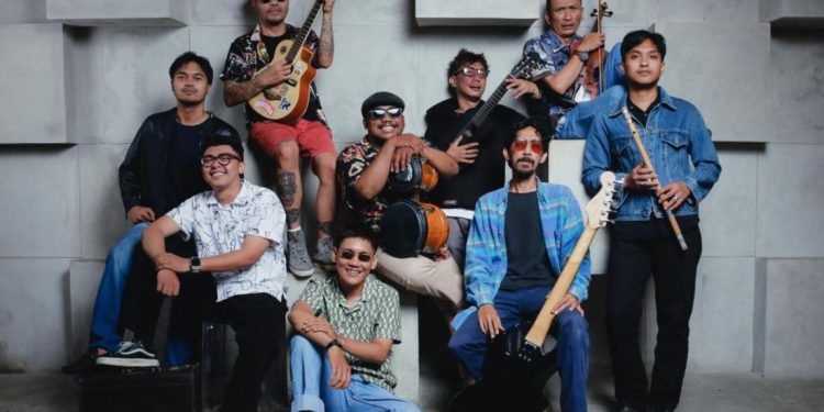 Orkes Bahagia Meriahkan Panggung Naik Dango di Rumah Radakng