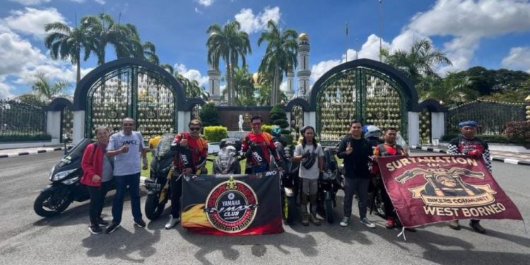 Jelajah Borneo, Rider NMAX Siap Tembus Malaysia-Brunei