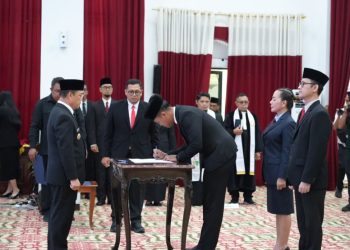 Perkuat Birokrasi, Pemprov Kalbar Lantik 206 Pejabat