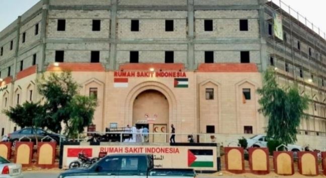 Israel Bombardir RS Indonesia di Gaza, Sebagian Bangunan Runtuh, Ratusan Orang Terluka