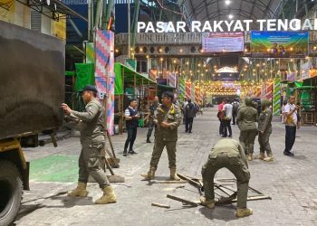 Pemkot Pontianak Tertibkan PKL di Jalan Asahan, Sediakan Kios Relokasi untuk Pedagang
