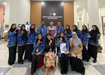 Perpustakaan Kota Pontianak Masuk Rentang Akreditasi A Perpusnas RI