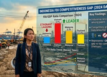 ICOR Tinggi Jadi Tantangan Daya Saing Investasi Indonesia