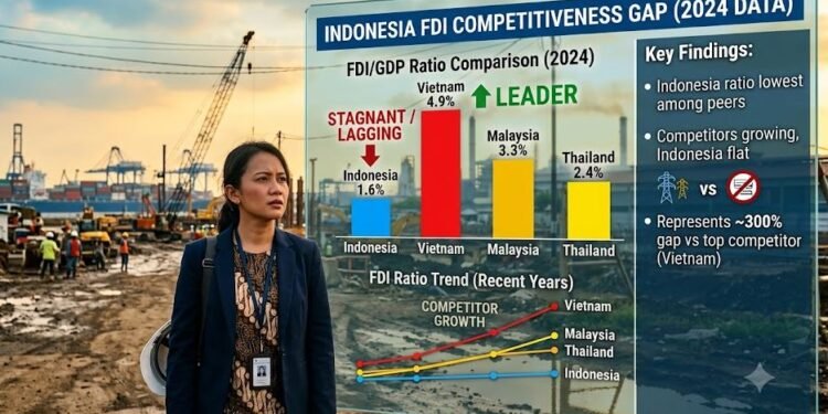 ICOR Tinggi Jadi Tantangan Daya Saing Investasi Indonesia