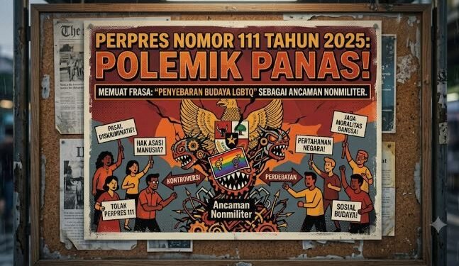 Perpres 111/2025 dan Polemik LGBTQ sebagai Ancaman Nonmiliter, Apa Dampaknya?