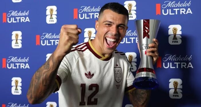 Pedro Porro Man of the Match Prancis vs Spanyol