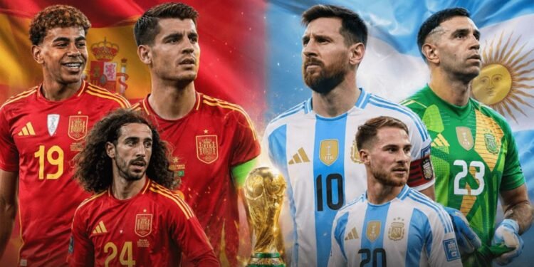 Spanyol vs Argentina di Final Piala Dunia 2026: Duel Lintas Generasi, Siapa Juaranya?