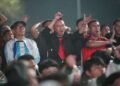 Final Piala Dunia 2026 , Ribuan Warga Pontianak Padati Nobar di Jalan Rahadi Oesman
