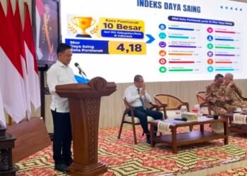 Pertumbuhan Ekonomi Pontianak Capai 6,10 Persen pada Triwulan I 2026