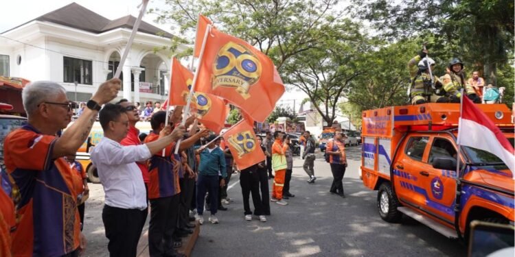 Pemkot Pontianak Apresiasi Pengabdian Setengah Abad Damkar Panca Bhakti