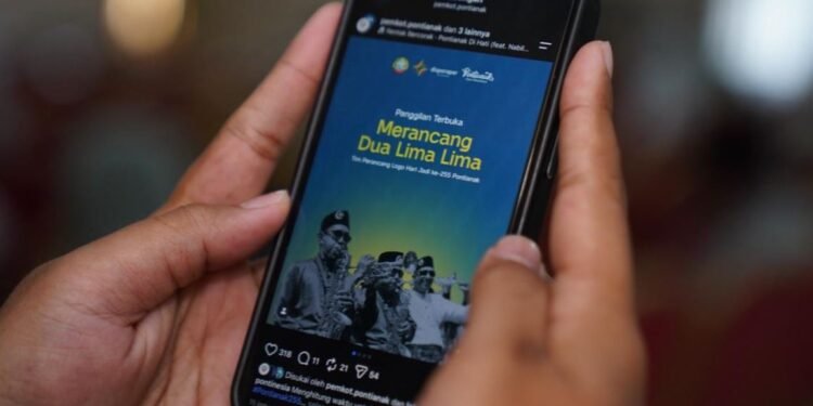Kreator Muda Pontianak Diajak Rancang Logo Hari Jadi ke-255