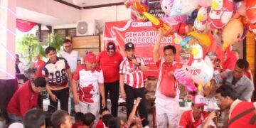 Bahasan Jalan Sehat Bersama Warga di Pontianak Utara