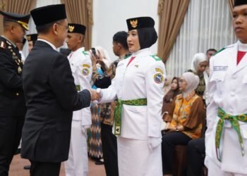 Paskibraka Pontianak 2026 Dikukuhkan, Wali Kota Tekankan Amanah dan Pengabdian