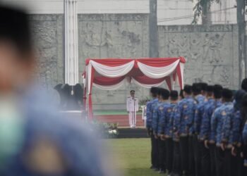 Upacara HUT ke-81 RI di Pontianak Berjalan Lancar