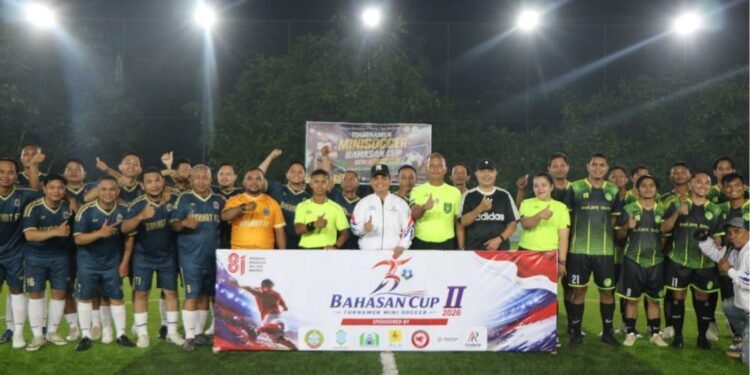 Bahasan Cup Seri 2 Bergulir, Lapangan Jadi Ruang Dekatkan Pemerintah dengan Masyarakat