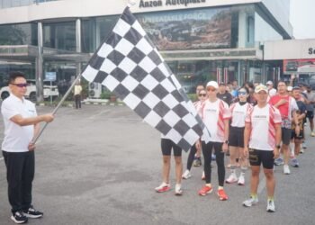 Rayakan Kemerdekaan dengan Lari 350 Kilometer, Tiga Pelari Pontianak Tembus Malaysia