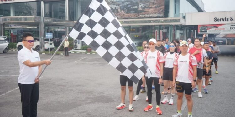 Rayakan Kemerdekaan dengan Lari 350 Kilometer, Tiga Pelari Pontianak Tembus Malaysia