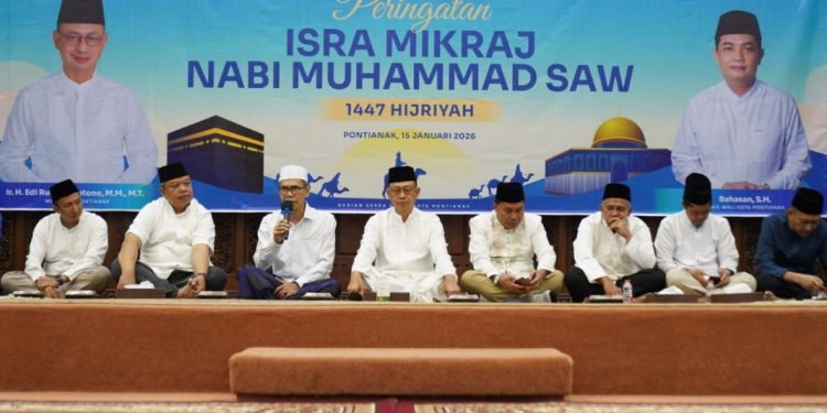 Peringati Isra Mikraj, Wali Kota Pontianak Minta ASN Perkuat Spiritualitas dan Layanan Publik