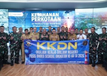 Seskoal Pelajari Penanganan Karhutla di Pontianak, Dikaitkan dengan Ketahanan Wilayah