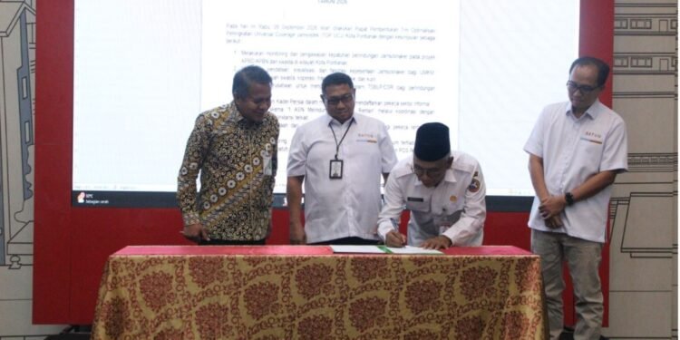 Pemkot Pontianak Kejar Target 55,80 Persen Kepesertaan Jamsostek