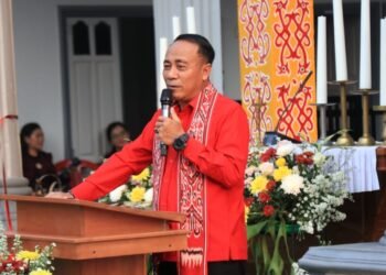 Resmikan Pastoran Mentebah, Wagub Kalbar Ajak Gereja Edukasi Pencegahan Karhutla