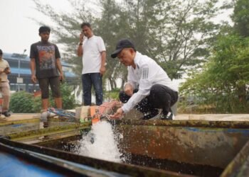 Hadapi Intrusi Air Laut, Pemkot Pontianak Perkuat Pasokan Air Bersih