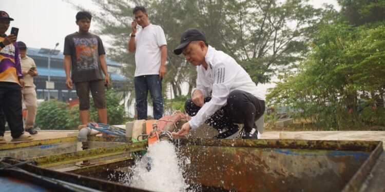 Hadapi Intrusi Air Laut, Pemkot Pontianak Perkuat Pasokan Air Bersih