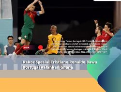 Rekor Spesial Cristiano Ronaldo Bawa Portugal Kalahkan Ghana