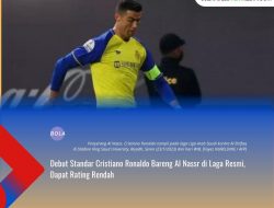 Debut Standar Cristiano Ronaldo Bareng Al Nassr di Laga Resmi, Dapat Rating Rendah