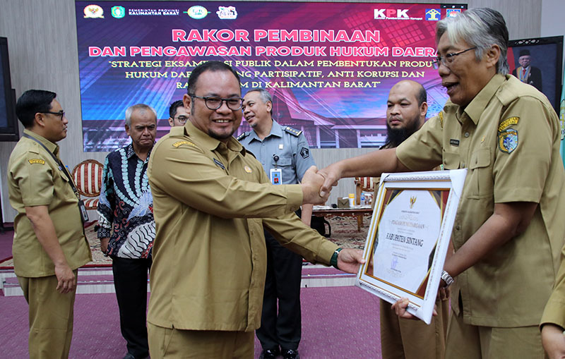 Tiga Kabupaten Kalbar Unggul dalam Pelaksanaan Rencana Aksi HAM Tahun 2023