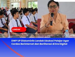 DWP UP Diskominfo Landak Edukasi Pelajar Agar Cerdas Berinternet dan Berliterasi di Era Digital